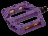 PED 04 L P. Pedali Fixed/Bmx in plastica con perno grosso 9/16  Viola